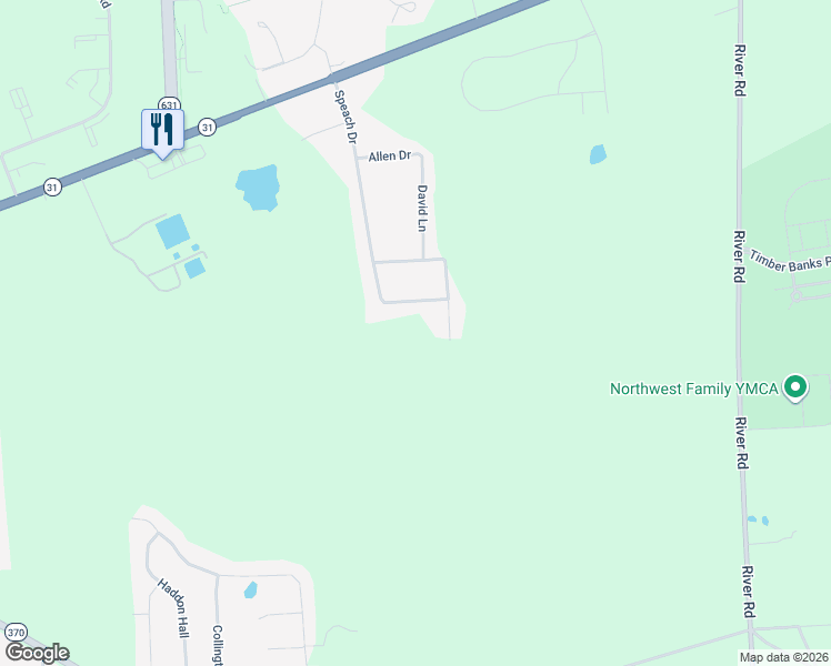 map of restaurants, bars, coffee shops, grocery stores, and more near 8141R Speach Drive in Baldwinsville