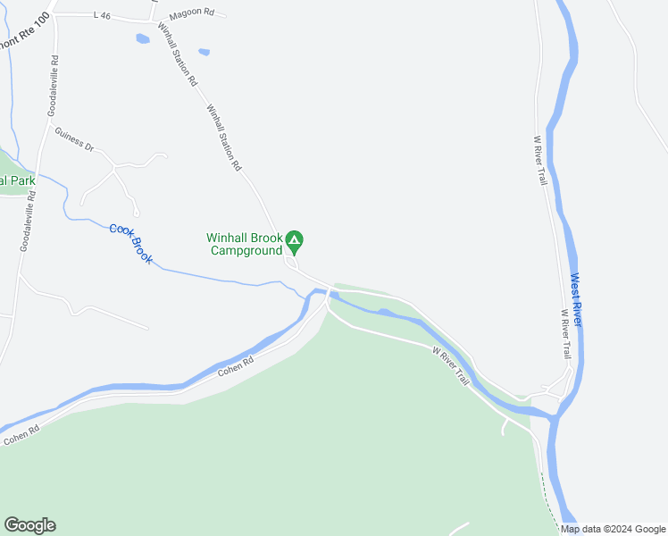 map of restaurants, bars, coffee shops, grocery stores, and more near 919 Winhall Station Road in Londonderry