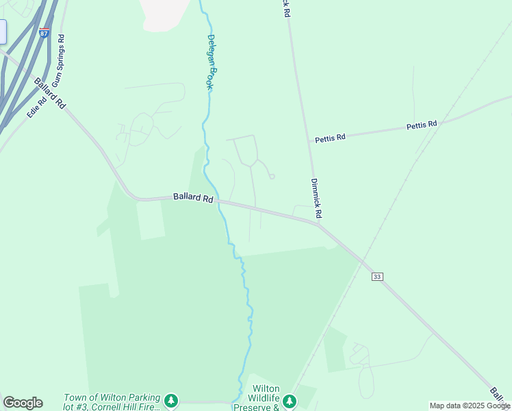map of restaurants, bars, coffee shops, grocery stores, and more near 120 Ballard Road in Gansevoort