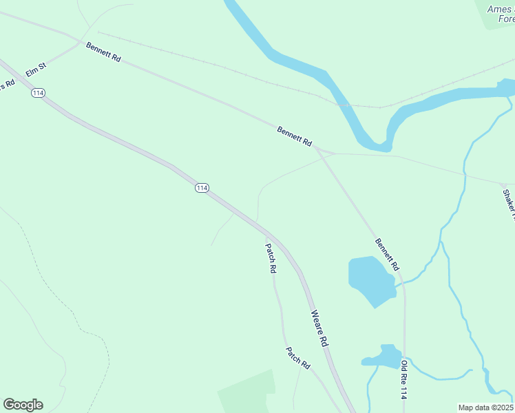map of restaurants, bars, coffee shops, grocery stores, and more near 55 River Road in Henniker