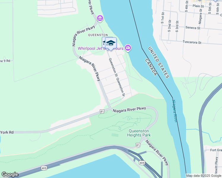 map of restaurants, bars, coffee shops, grocery stores, and more near 12 Kent Street in Niagara-on-the-Lake
