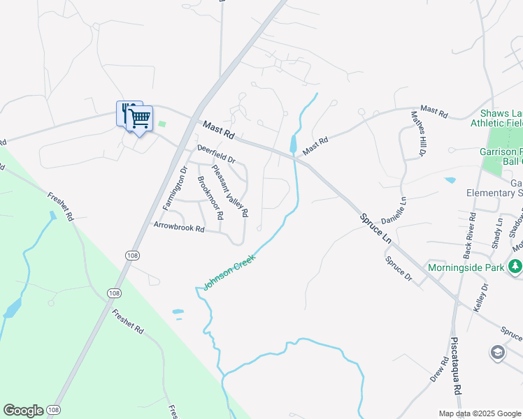 map of restaurants, bars, coffee shops, grocery stores, and more near 23 Sunnybrooke Drive in Dover