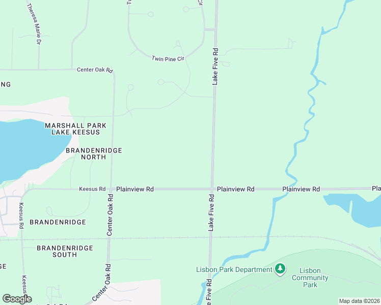 map of restaurants, bars, coffee shops, grocery stores, and more near 8365 Lake Five Road in Hartland