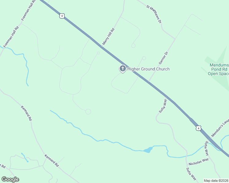 map of restaurants, bars, coffee shops, grocery stores, and more near 98 Old Turnpike Road in Nottingham