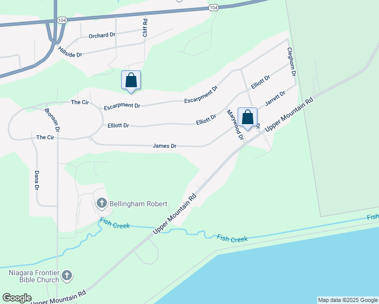 map of restaurants, bars, coffee shops, grocery stores, and more near 994 James Dr in Lewiston