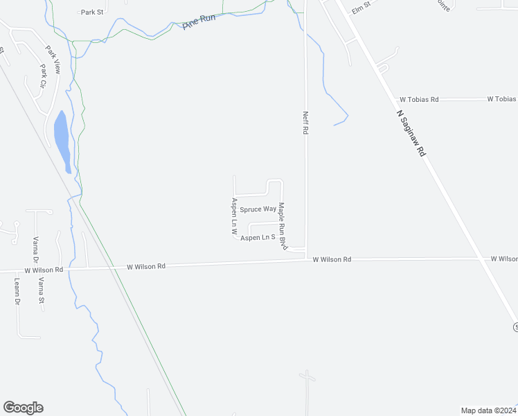 map of restaurants, bars, coffee shops, grocery stores, and more near 2053 Spruce Way in Clio