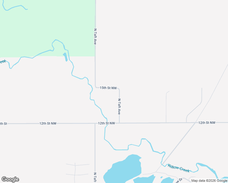 map of restaurants, bars, coffee shops, grocery stores, and more near 2561 15th Street Northwest in Mason City
