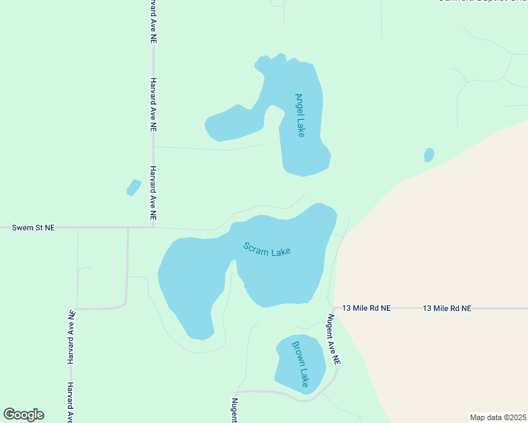 map of restaurants, bars, coffee shops, grocery stores, and more near 10480 Swem Street Northeast in Rockford