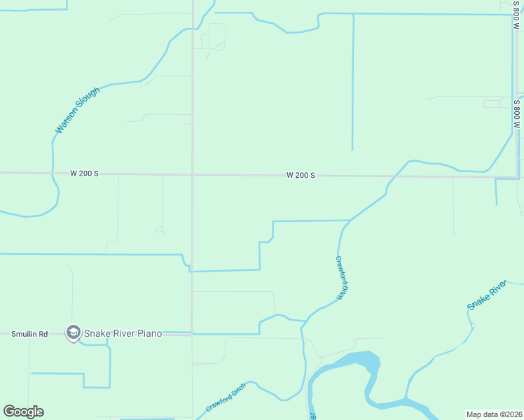 map of restaurants, bars, coffee shops, grocery stores, and more near 879 West 200 South in Blackfoot