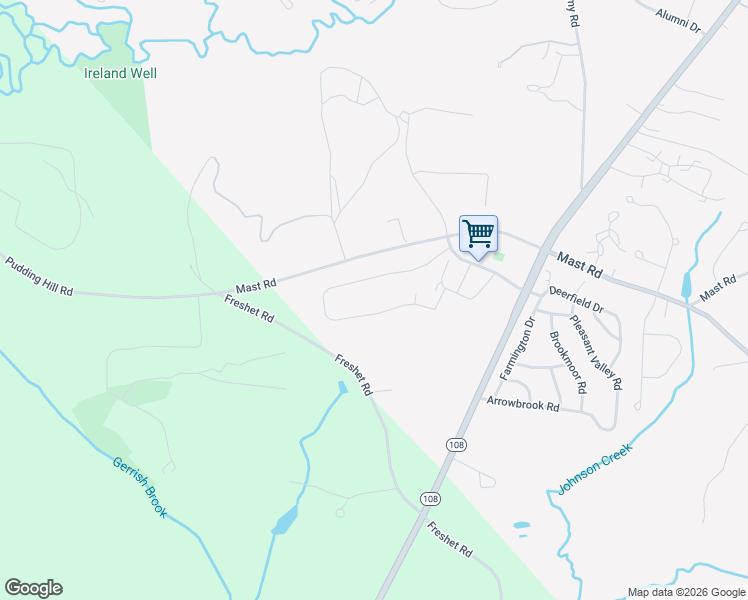 map of restaurants, bars, coffee shops, grocery stores, and more near 14 Cielo Drive in Dover