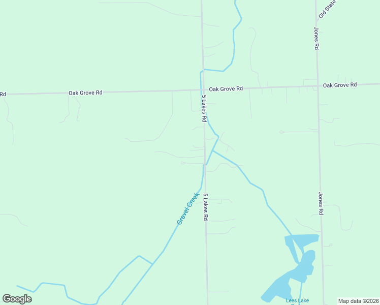map of restaurants, bars, coffee shops, grocery stores, and more near 4629 5 Lakes Road in North Branch