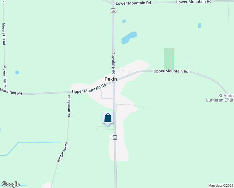 map of restaurants, bars, coffee shops, grocery stores, and more near 5059 Townline Rd in Sanborn