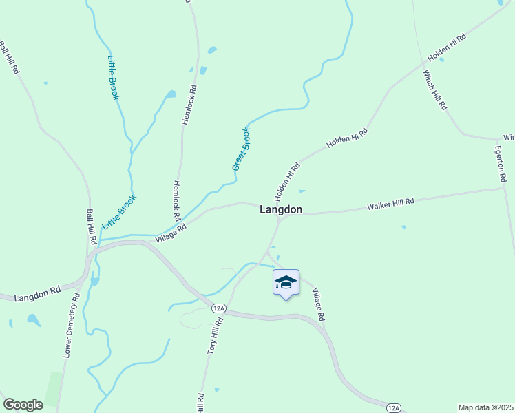 map of restaurants, bars, coffee shops, grocery stores, and more near 111 Village Road in Charlestown