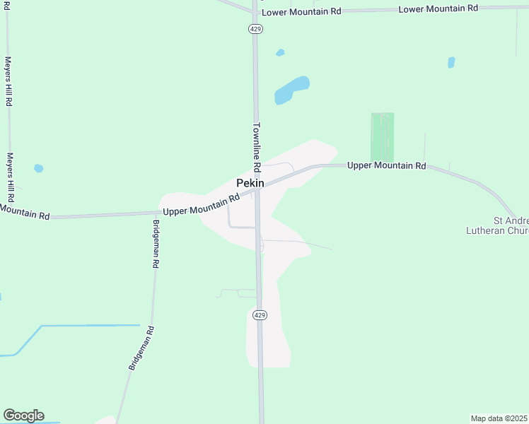 map of restaurants, bars, coffee shops, grocery stores, and more near 5059 Townline Road in Sanborn