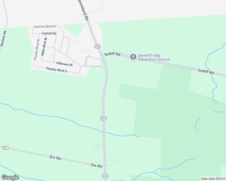 map of restaurants, bars, coffee shops, grocery stores, and more near 6330 State Route 233 in Rome