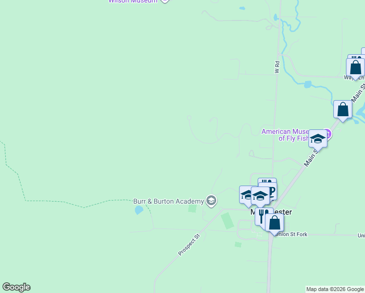 map of restaurants, bars, coffee shops, grocery stores, and more near 523 West Fields in Manchester