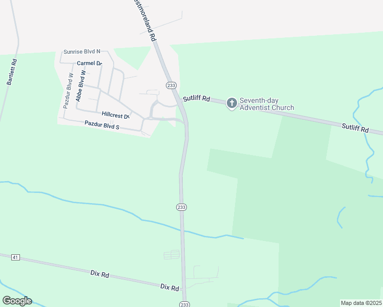 map of restaurants, bars, coffee shops, grocery stores, and more near 6330 State Route 233 in Rome