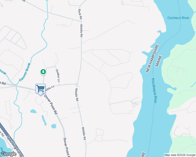 map of restaurants, bars, coffee shops, grocery stores, and more near 37 Dover Neck Road in Dover