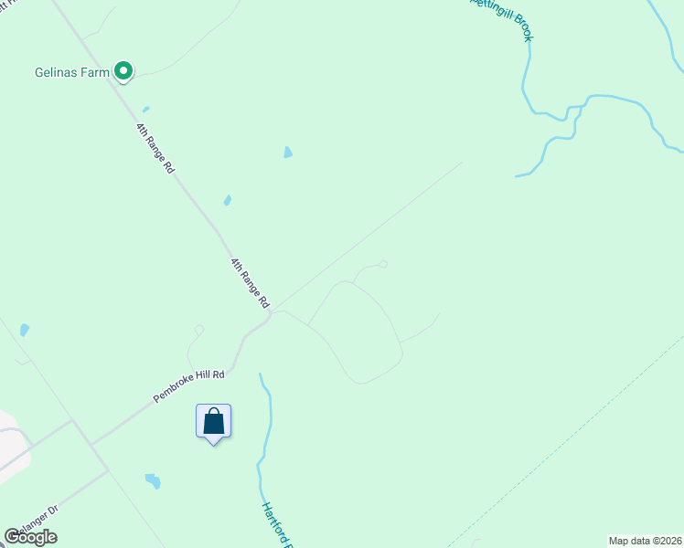 map of restaurants, bars, coffee shops, grocery stores, and more near 401 4th Range Road in Pembroke