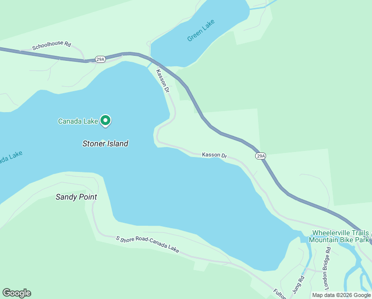 map of restaurants, bars, coffee shops, grocery stores, and more near 347 Kasson Drive in Caroga Lake