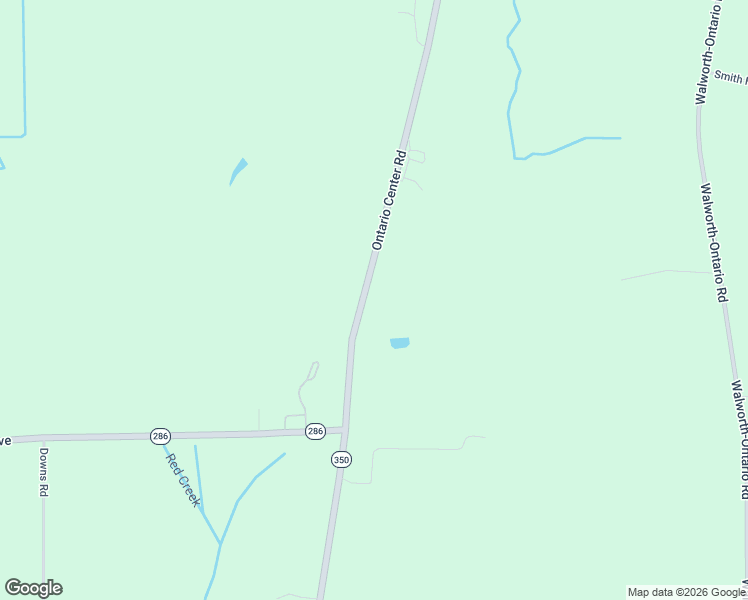 map of restaurants, bars, coffee shops, grocery stores, and more near 4590 New York 350 in Walworth