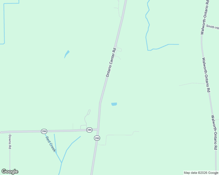 map of restaurants, bars, coffee shops, grocery stores, and more near 4590 New York 350 in Walworth