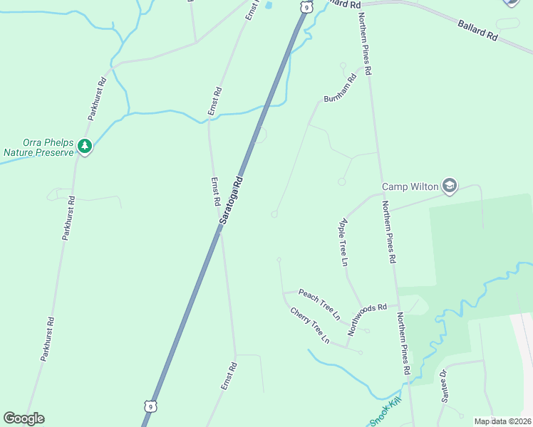 map of restaurants, bars, coffee shops, grocery stores, and more near 48 Burnham Road in Gansevoort