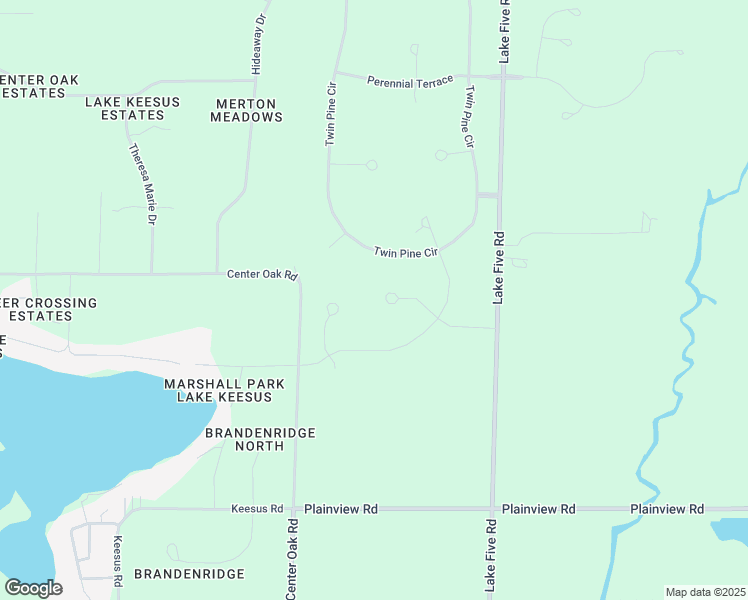 map of restaurants, bars, coffee shops, grocery stores, and more near N84W27801 Twin Pine Circle in Hartland