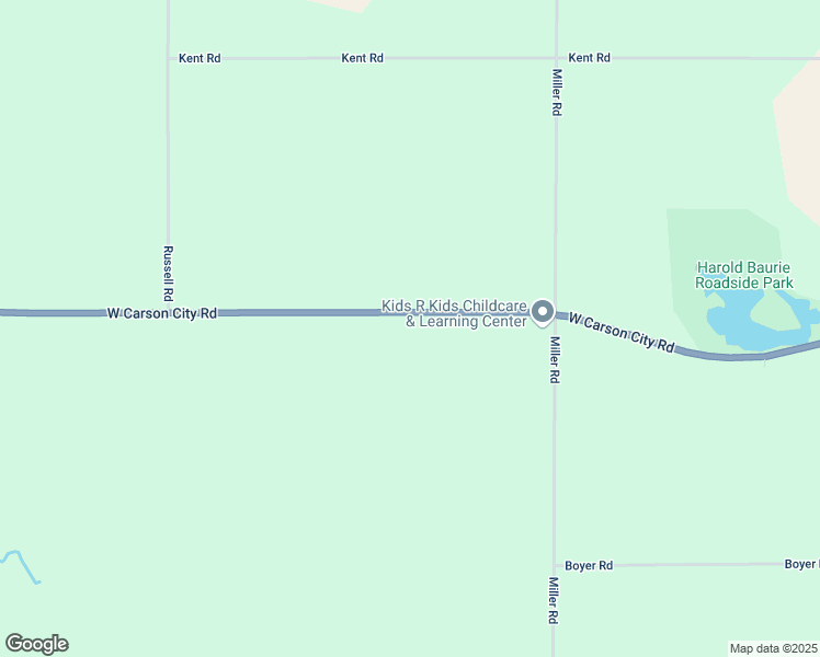 map of restaurants, bars, coffee shops, grocery stores, and more near 5287 West Carson City Road in Greenville
