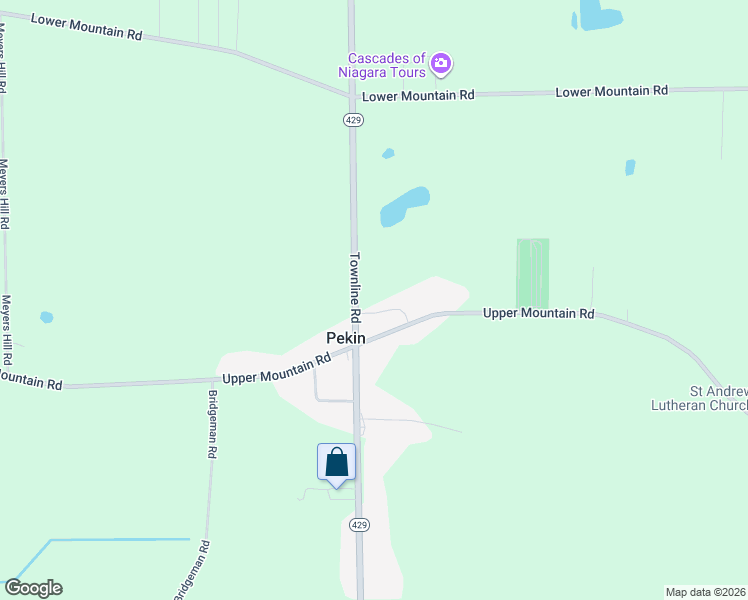 map of restaurants, bars, coffee shops, grocery stores, and more near 2965 Old Pekin Hill Road in Sanborn