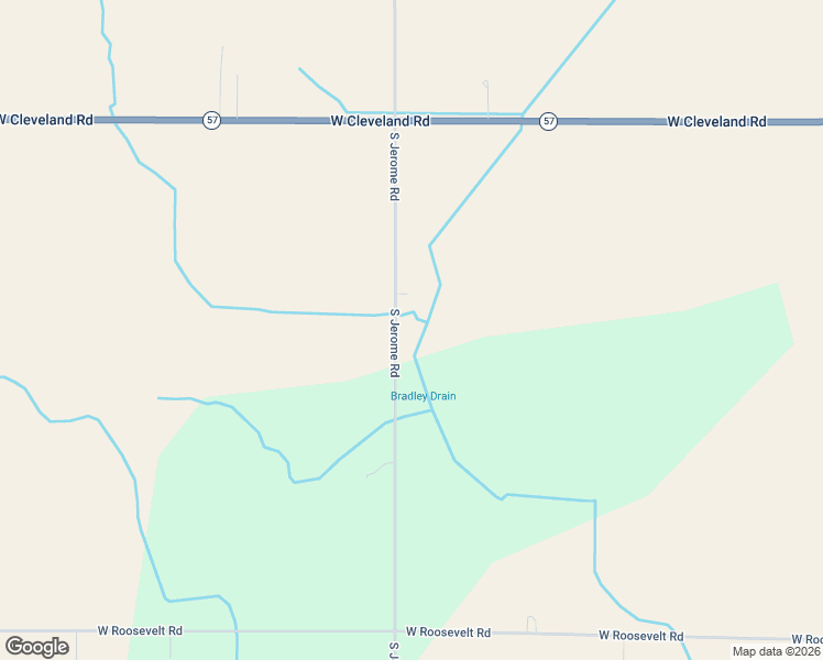 map of restaurants, bars, coffee shops, grocery stores, and more near 8331 South Jerome Road in Perrinton