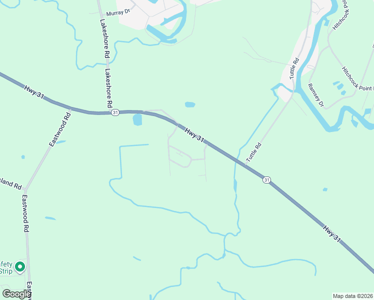 map of restaurants, bars, coffee shops, grocery stores, and more near 7515 Windview Circle in Bridgeport