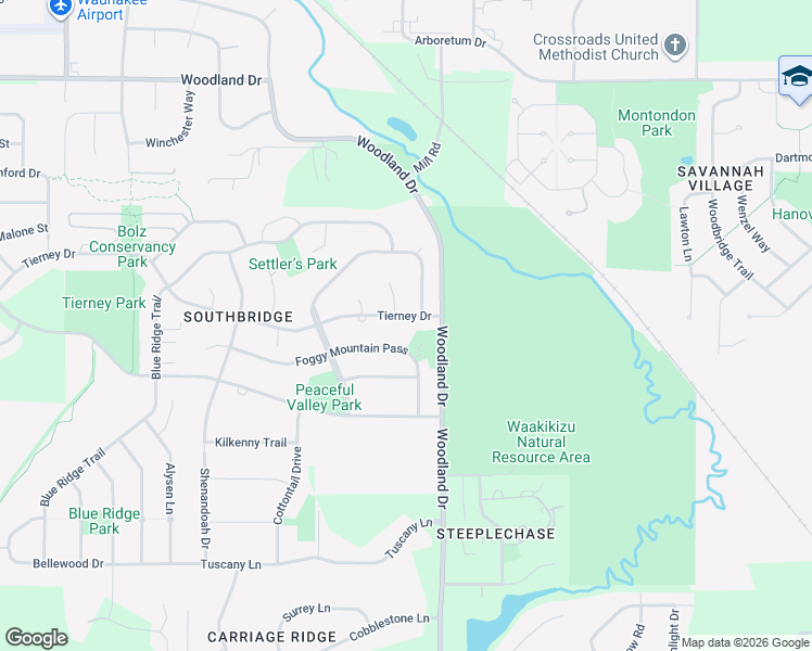 map of restaurants, bars, coffee shops, grocery stores, and more near 1905 Tierney Drive in Waunakee