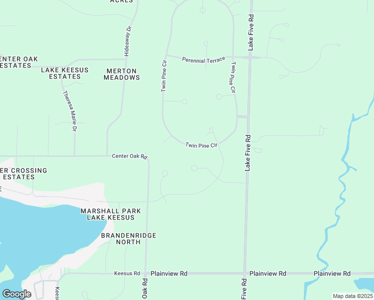 map of restaurants, bars, coffee shops, grocery stores, and more near N84W27801 Twin Pine Circle in Hartland
