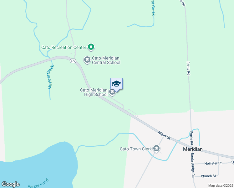 map of restaurants, bars, coffee shops, grocery stores, and more near 2851 New York 370 in Cato