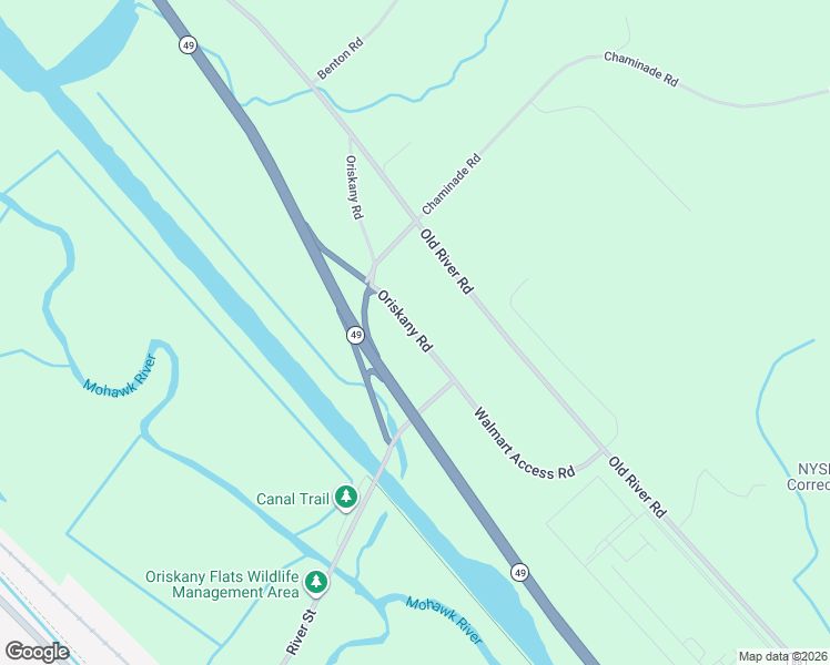 map of restaurants, bars, coffee shops, grocery stores, and more near Oriskany Road in Marcy