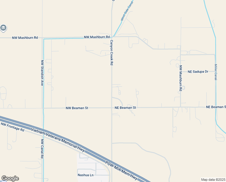 map of restaurants, bars, coffee shops, grocery stores, and more near 4114 Canyon Creek Road in Mountain Home