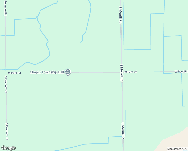 map of restaurants, bars, coffee shops, grocery stores, and more near 21165 W Peet Rd in Elsie