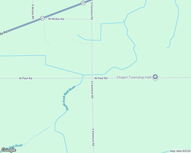 map of restaurants, bars, coffee shops, grocery stores, and more near 16899 South Fenmore Road in Bannister