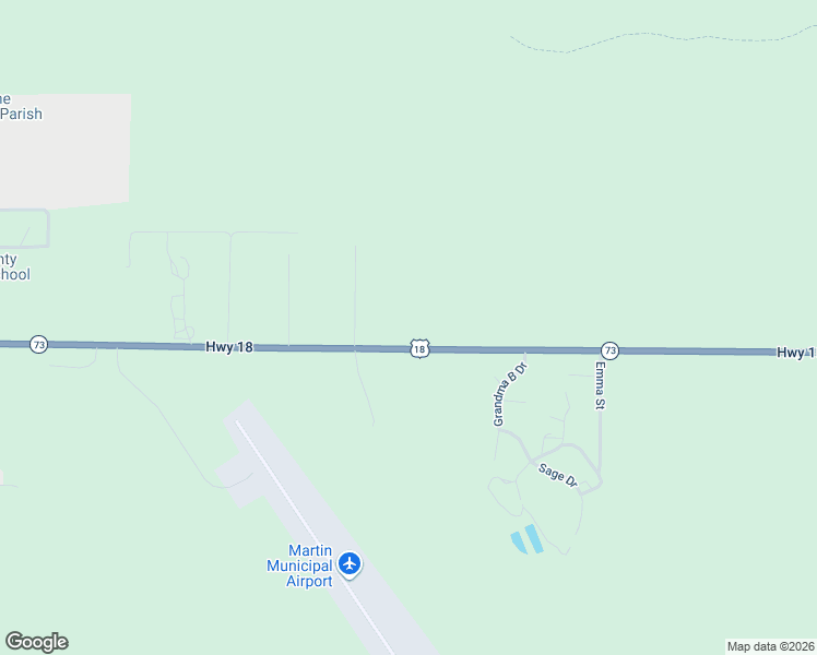 map of restaurants, bars, coffee shops, grocery stores, and more near 1310 E Bennett Ave in Martin