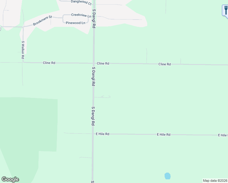 map of restaurants, bars, coffee shops, grocery stores, and more near 4334 South Dangl Road in Muskegon