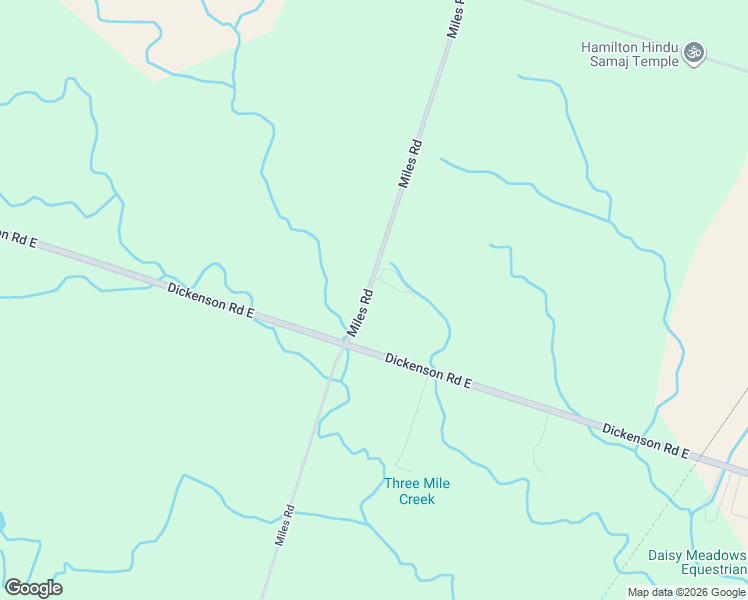 map of restaurants, bars, coffee shops, grocery stores, and more near 701 Miles Road in Hamilton