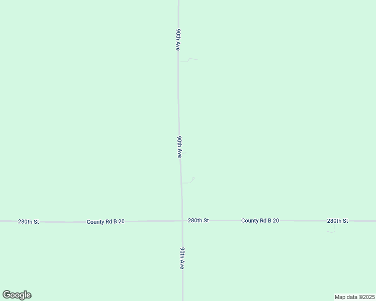 map of restaurants, bars, coffee shops, grocery stores, and more near 2804 90th Avenue in Burt
