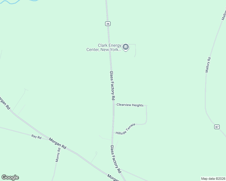 map of restaurants, bars, coffee shops, grocery stores, and more near 6400-6404 Glass Factory Rd in Marcy