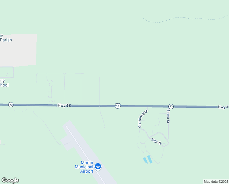 map of restaurants, bars, coffee shops, grocery stores, and more near 1310 E Bennett Ave in Martin