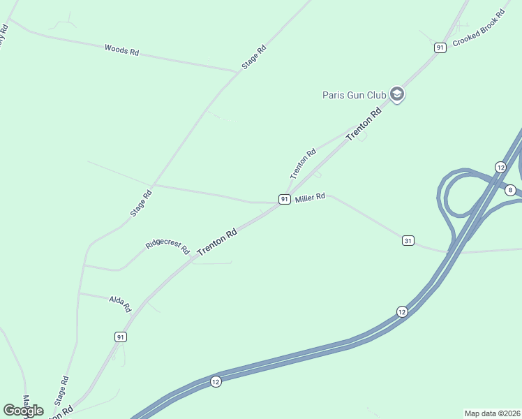map of restaurants, bars, coffee shops, grocery stores, and more near 6433 Trenton Road in Deerfield