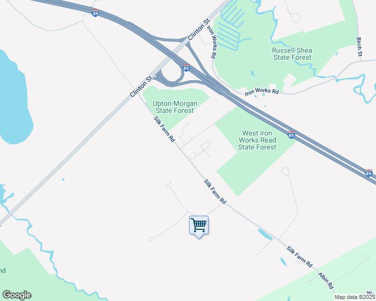 map of restaurants, bars, coffee shops, grocery stores, and more near 137 Silk Farm Road in Concord