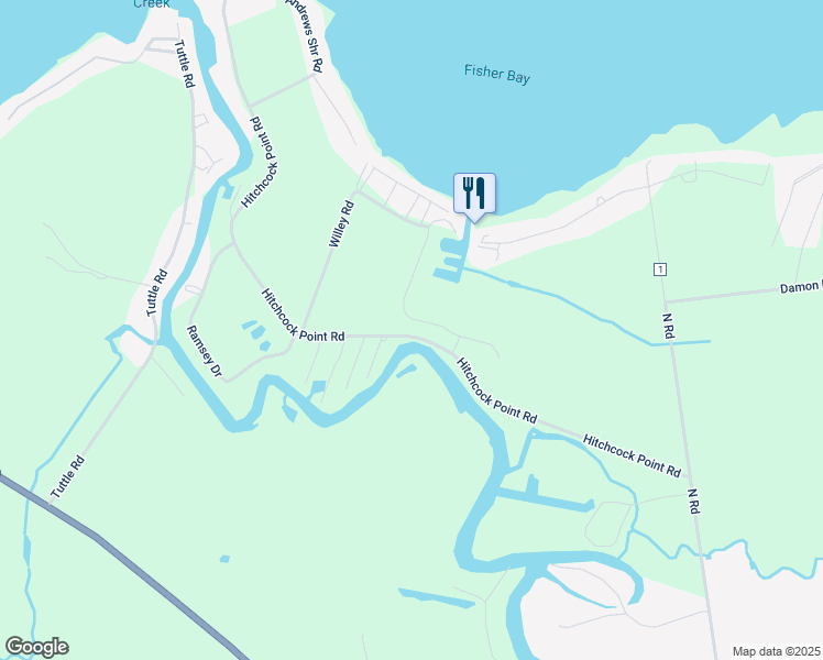 map of restaurants, bars, coffee shops, grocery stores, and more near 116 Harbour Town in Bridgeport