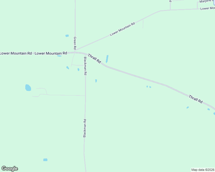 map of restaurants, bars, coffee shops, grocery stores, and more near 4472 Thrall Road in Lockport