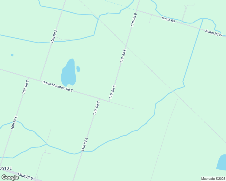 map of restaurants, bars, coffee shops, grocery stores, and more near 483 11th Road East in Hamilton